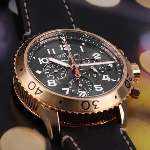 Breguet Type XX - XXI - XXII 3810BR/92/9ZU 42mm Rose gold Brown 3