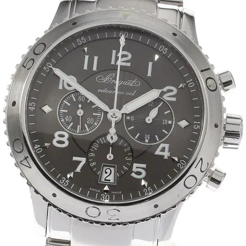 Breguet Type XX - XXI - XXII 3810ST/92/SZ9 43mm Stainless steel Gray