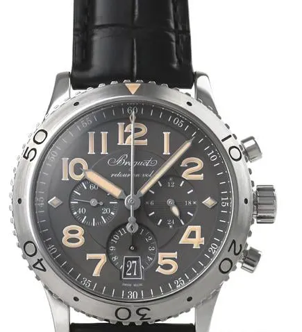 Breguet Type XX - XXI - XXII 3817ST/X2/3ZU 42mm Stainless steel Gray