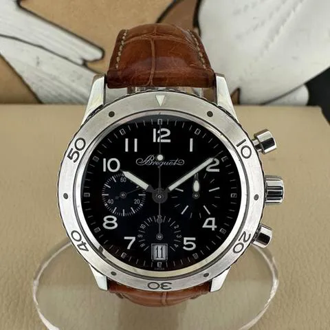 Breguet Type XX - XXI - XXII 3820 39mm Stainless steel Black