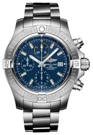 Breitling Avenger A13317101C1A1 45mm Stainless steel Blue