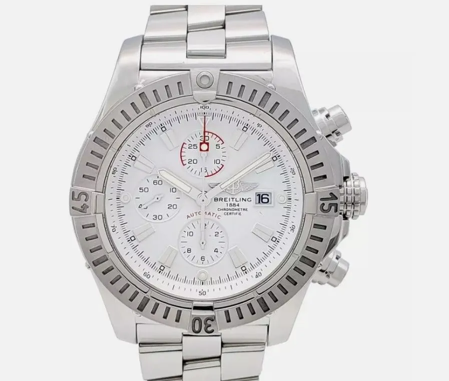 Breitling Avenger A13371 48mm Stainless steel White