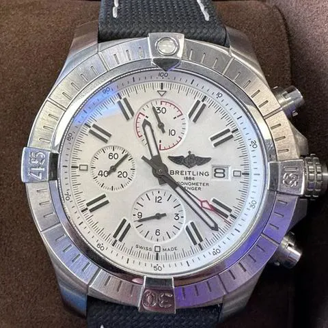 Breitling Avenger A133751A1A1X1 48mm Stainless steel White