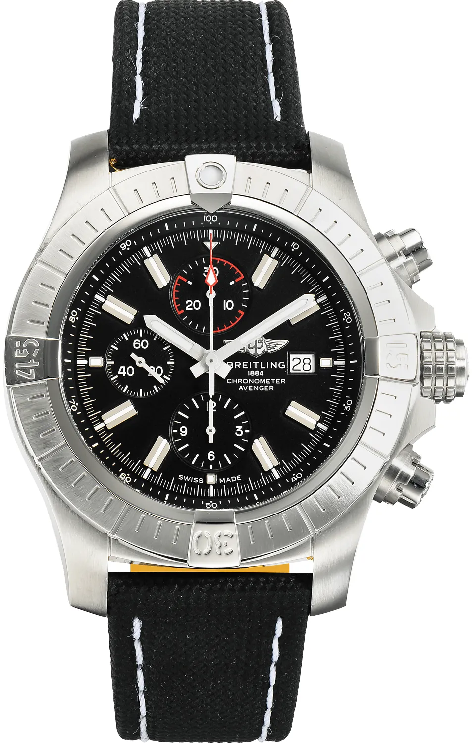 Breitling Avenger A13375 48mm Stainless steel Black