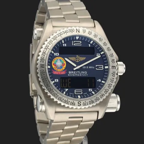 Breitling Emergency E56121 43mm Titanium Blue 3