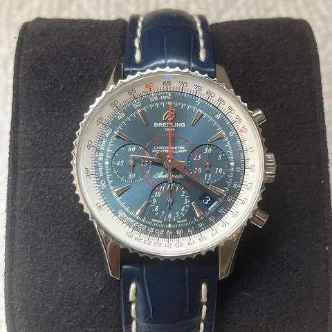 Breitling Montbrillant AB0130 40mm Stainless steel Blue