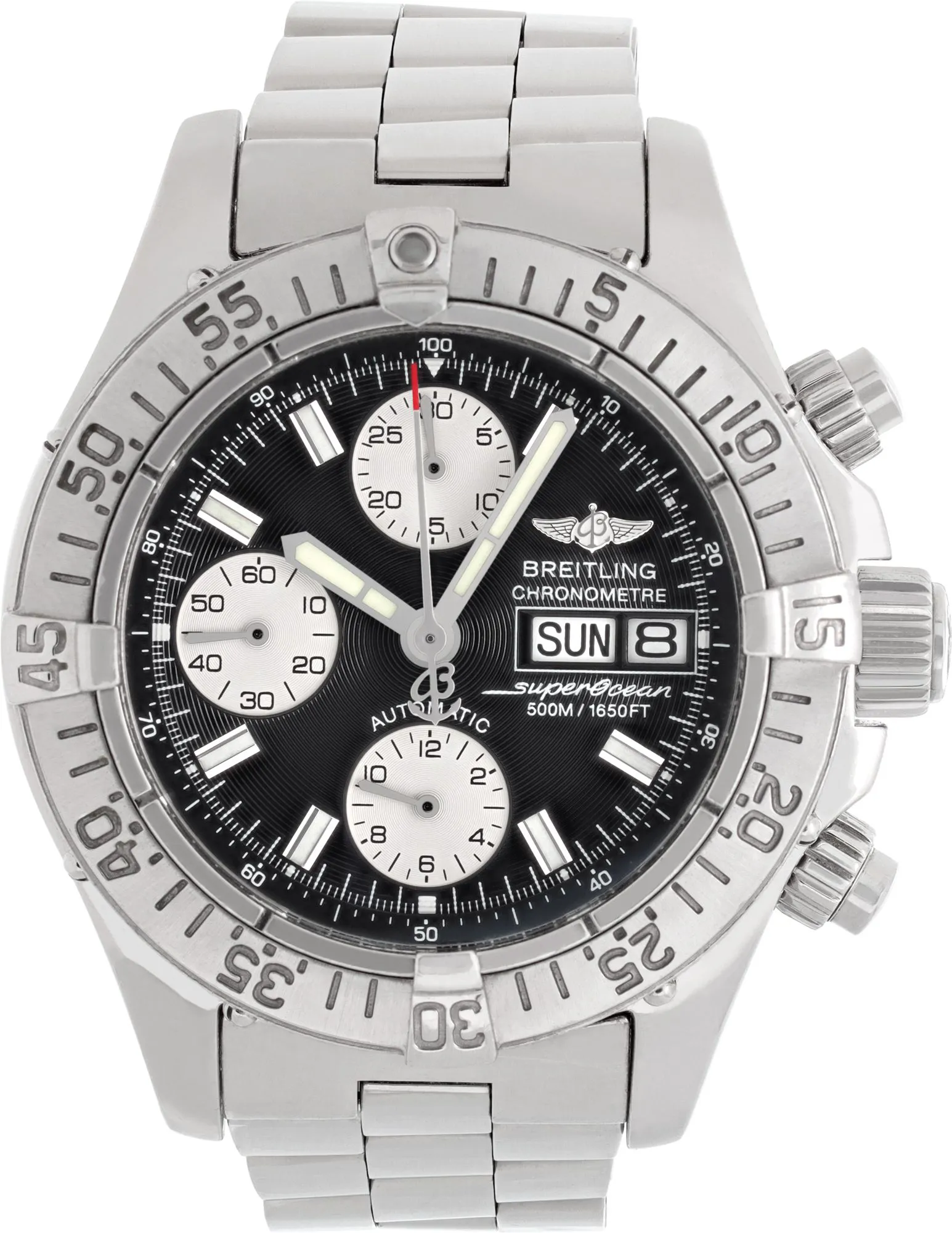 Breitling Superocean A13340 41mm Stainless steel Black