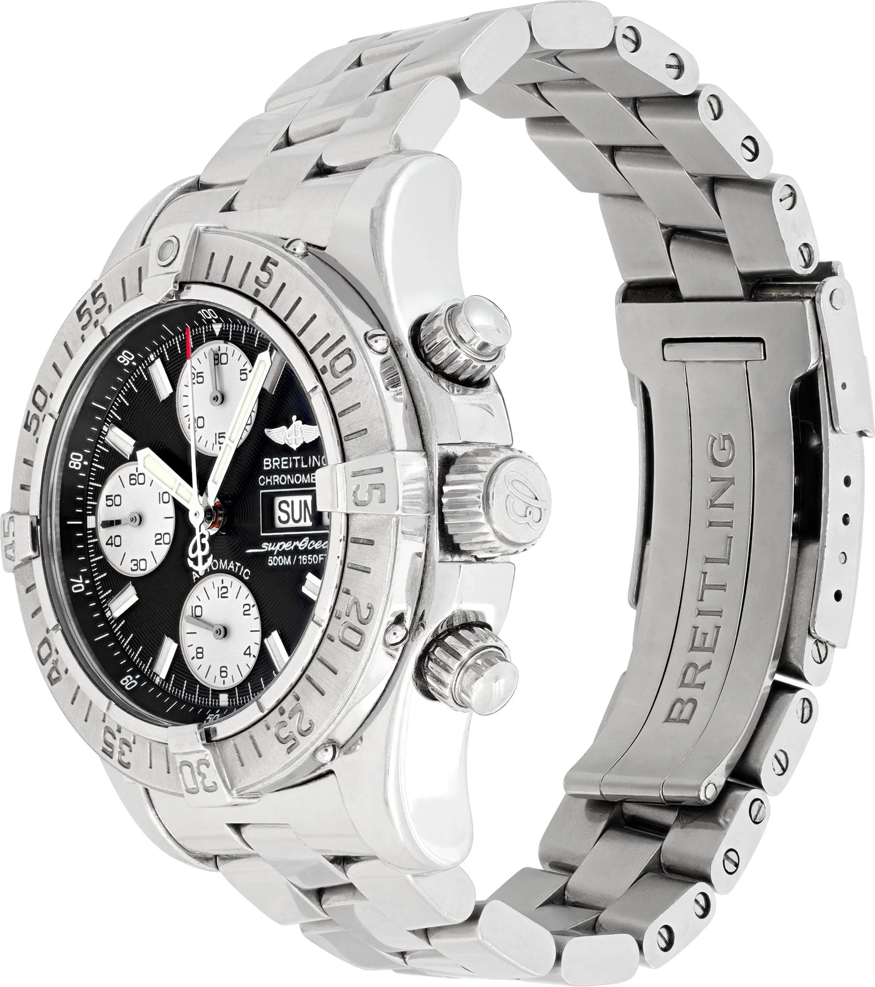 Breitling Superocean A13340 41mm Stainless steel Black 1