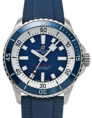 Breitling Superocean A17375E71C1S1 42mm Stainless steel Blue