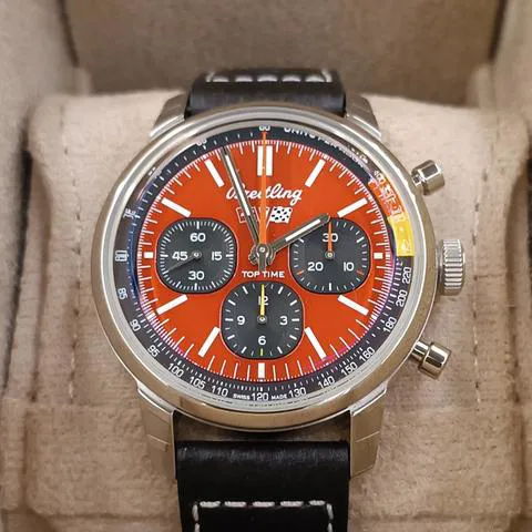 Breitling Top Time AB01761A1K1X1 41mm Stainless steel Red