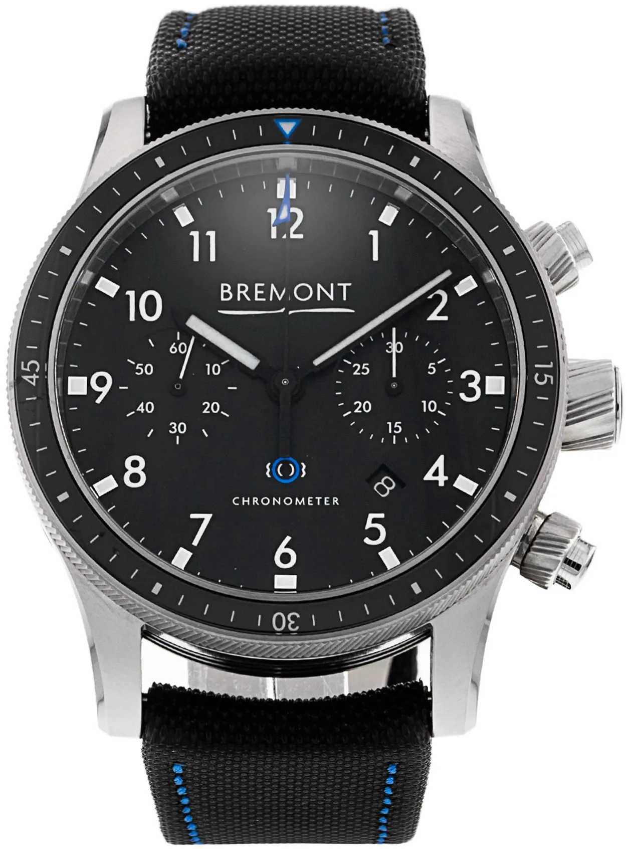 Bremont Boeing BB247-SS/BK 43mm Stainless steel Black Arabic