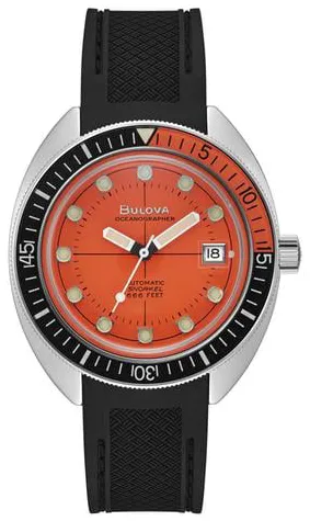 Bulova Archive 96B350 41mm Stainless steel Orange