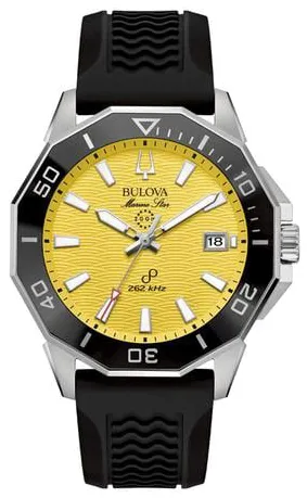 Bulova Marine Star 96B431 43mm Stainless steel Yellow