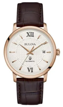 Bulova 97B225 39mm Stainless steel White