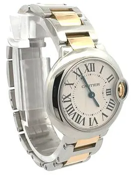 Cartier Ballon Bleu 28mm 3009 28mm Yellow gold and Stainless steel White 6