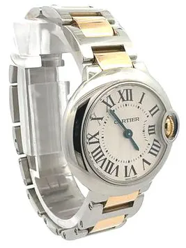 Cartier Ballon Bleu 28mm 3009 28mm Yellow gold and Stainless steel White 7