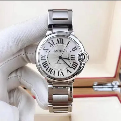 Cartier Ballon Bleu 36mm W6920046 36mm Stainless steel White