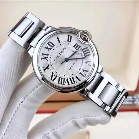 Cartier Ballon Bleu 36mm W6920046 36mm Stainless steel White 1