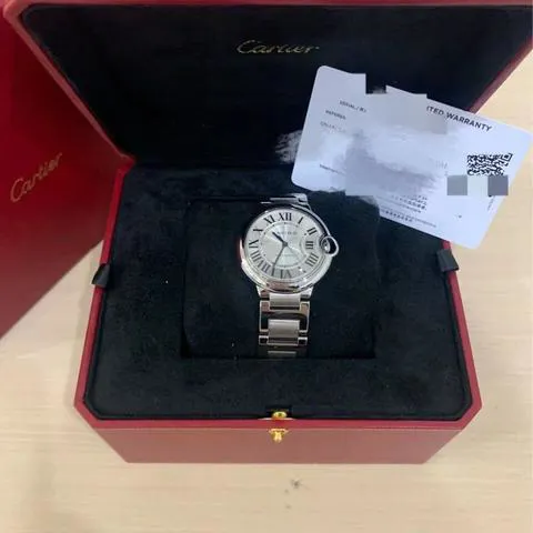 Cartier Ballon Bleu 36mm W6920046 36mm Stainless steel White 3