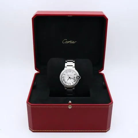 Cartier Ballon Bleu 36mm W6920046 36mm Stainless steel White