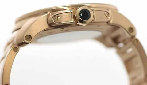 Cartier Caliber W7100018 42mm Rose gold Silver 5