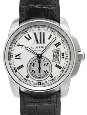 Cartier Calibre de Cartier W7100037 42mm Stainless steel Silver