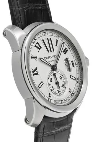 Cartier Calibre de Cartier W7100037 42mm Stainless steel Silver 2