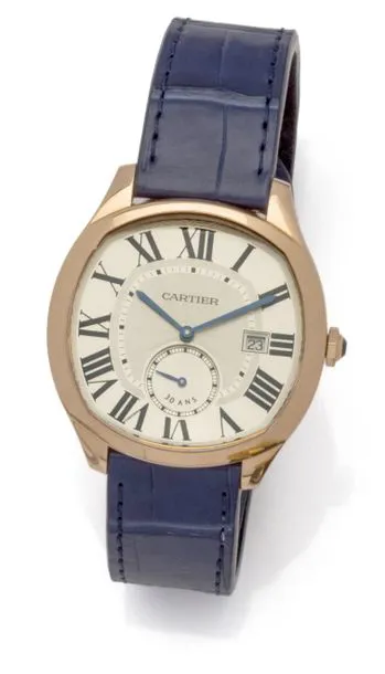 Cartier Drive 3651 41mm 18k Gold Silver