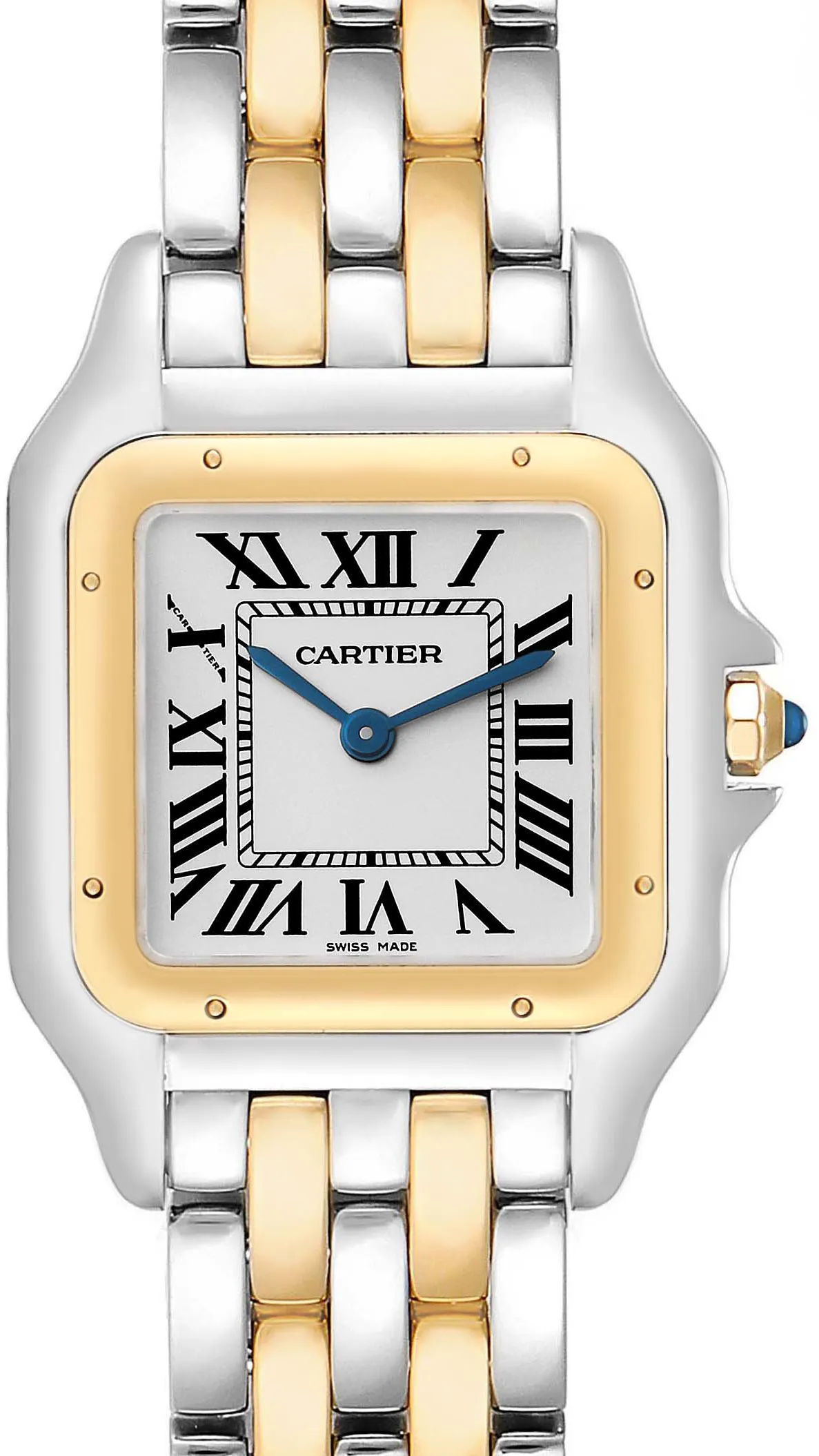 Cartier Panthère de Cartier W2PN0007 27mm Yellow gold and Stainless steel and 18k yellow gold Silver