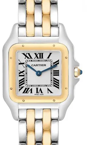 Cartier Panthère de Cartier W2PN0007 27mm Yellow gold and Stainless steel Silver