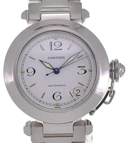 Cartier Pasha C W31015M7 35.5mm Stainless steel White