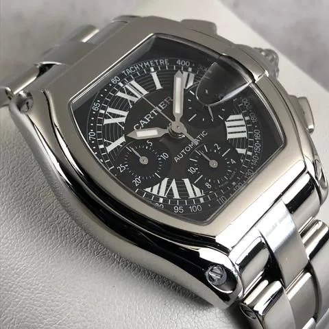 Cartier Roadster W62007X6 43mm Stainless steel Black 1