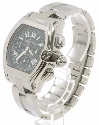 Cartier Roadster W62007X6 40mm Stainless steel Black 1