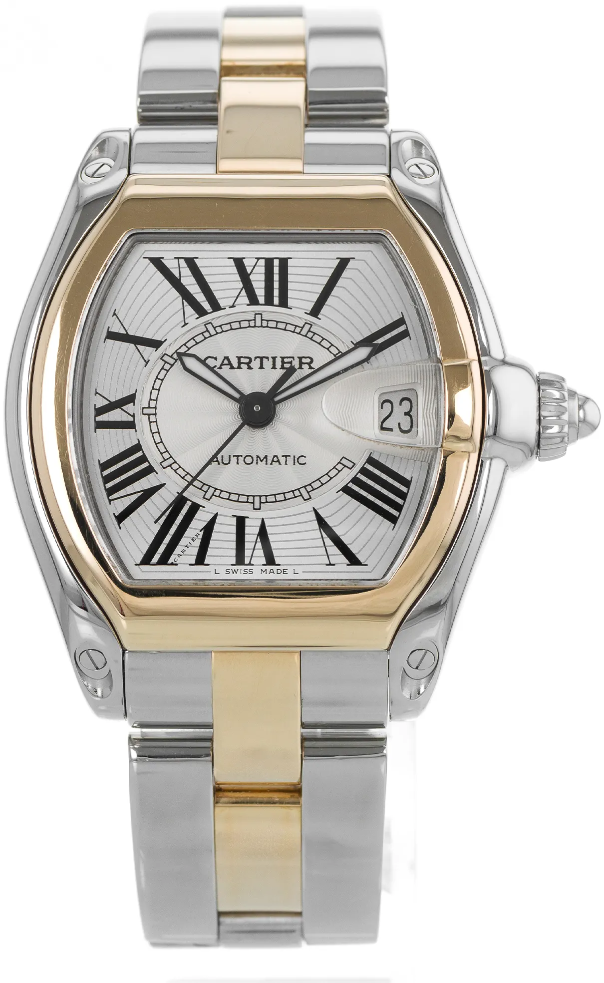 Cartier Roadster W62031Y4 2510 38mm Stainless steel Silver 1