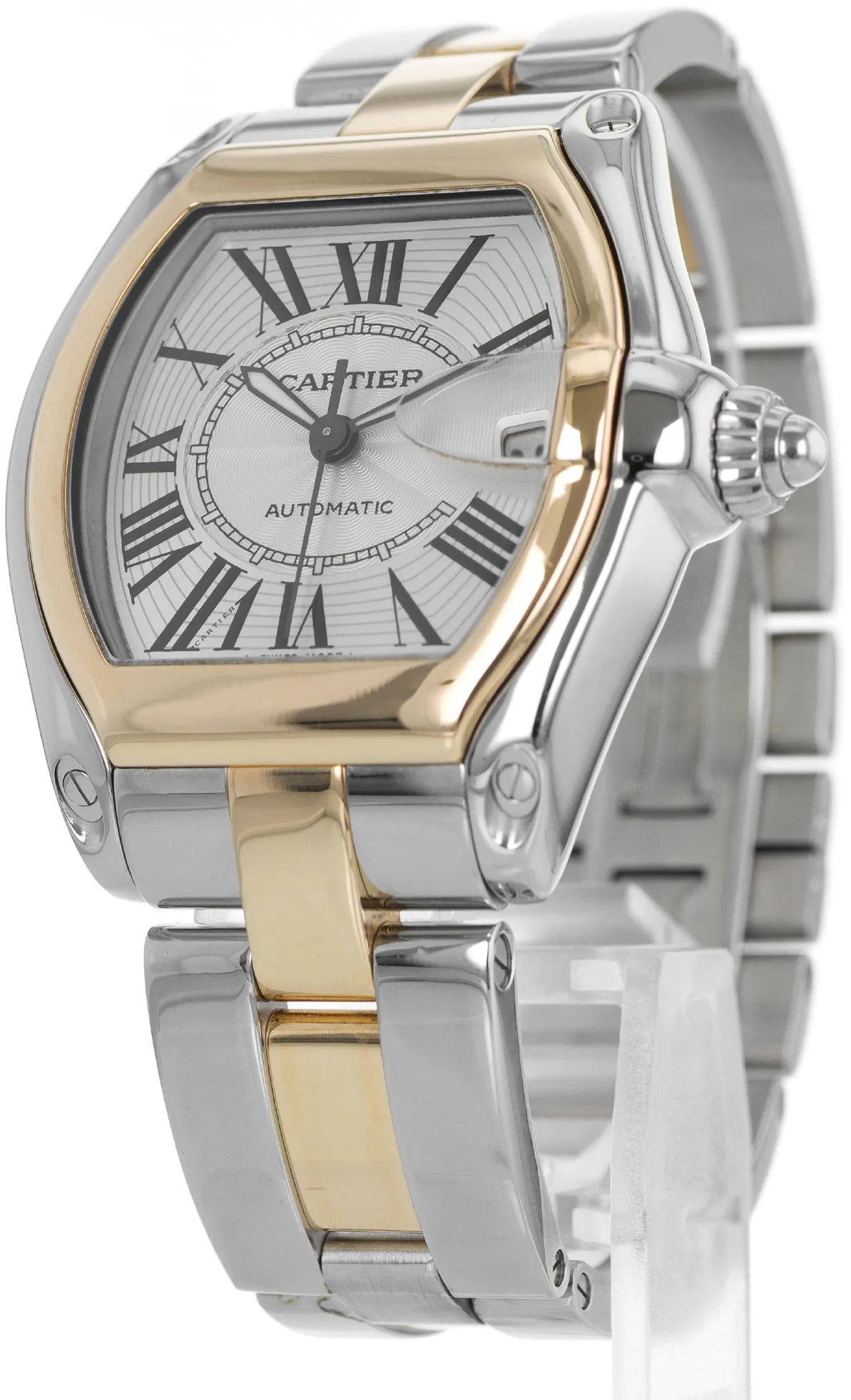 Cartier Roadster W62031Y4 2510 38mm Stainless steel Silver 2