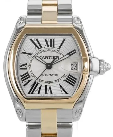 Cartier Roadster W62031Y4 2510 38mm Stainless steel Silver