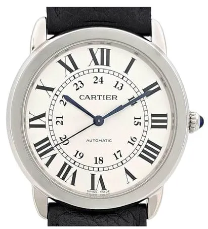 Cartier Ronde Croisière de Cartier WSRN0021 36mm Stainless steel Silver