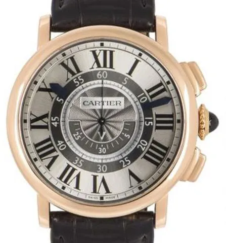 Cartier Rotonde de Cartier W1555951 42mm Rose gold Silver