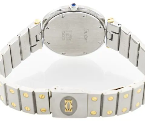 Cartier Santos 8191 33mm Yellow gold and Stainless steel White 6