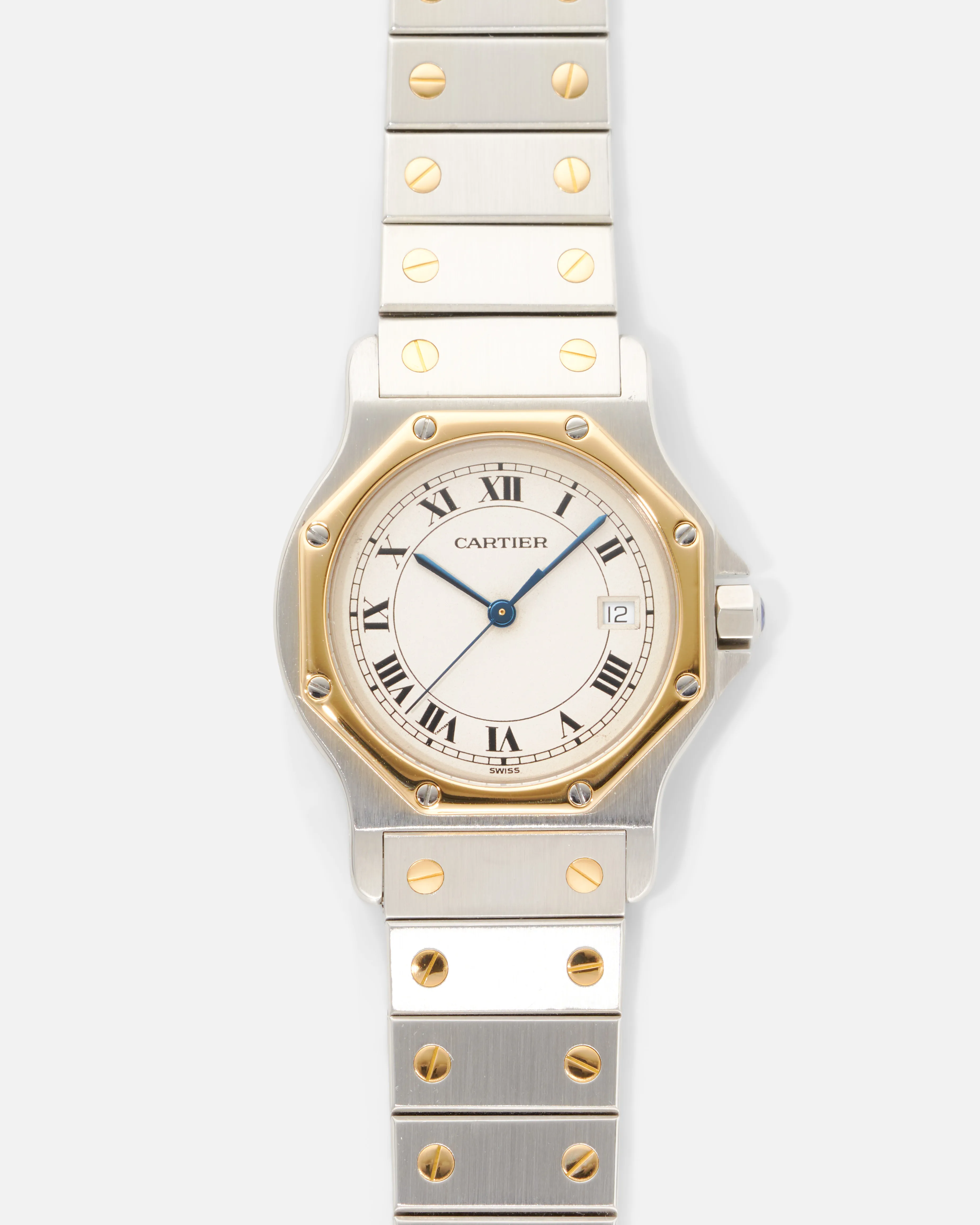 Cartier Santos Ronde 187902 30mm Yellow gold and Stainless steel