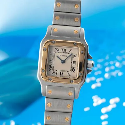 Cartier Santos W20012C4 35mm Yellow gold and Stainless steel