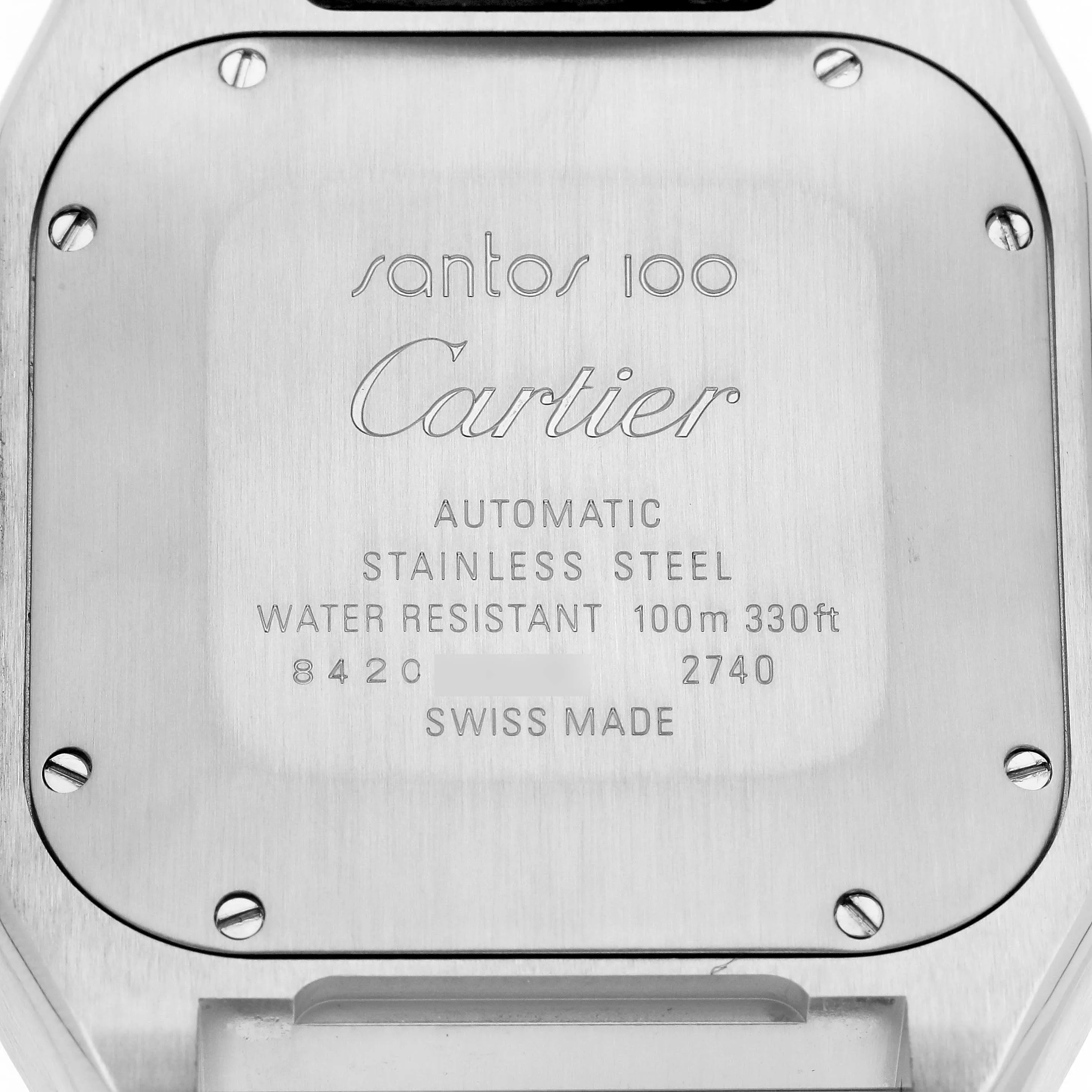 Cartier Santos W20090X8 42mm Stainless steel Silver 6