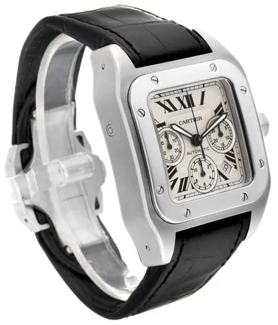 Cartier Santos W20090X8 42mm Stainless steel Silver 6