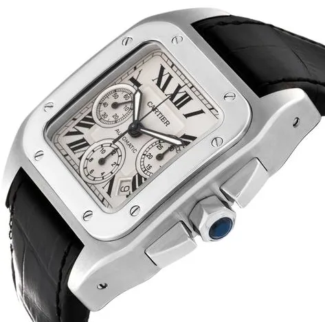 Cartier Santos W20090X8 42mm Stainless steel Silver 8