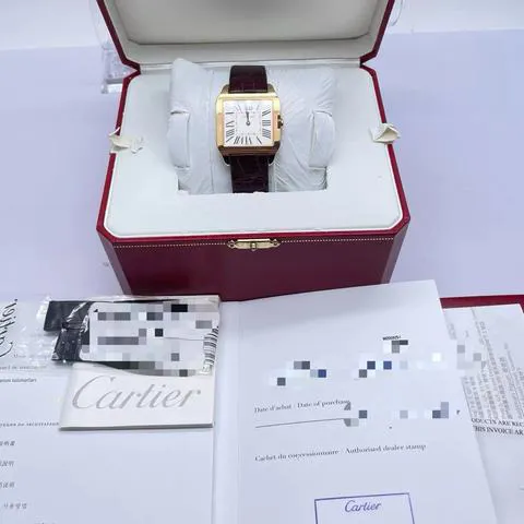 Cartier Santos W2009251 Rose gold Silver