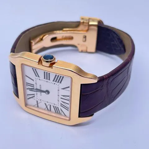 Cartier Santos W2009251 Rose gold Silver 3