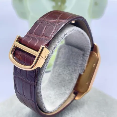 Cartier Santos W2009251 Rose gold Silver 6