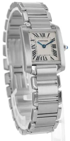 Cartier Tank Française W51008Q3/2384 20mm Stainless steel Silver 3