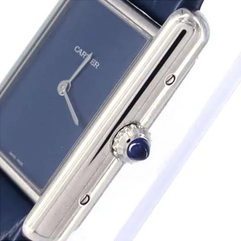 Cartier Tank WSTA0055 25.5mm Blue 2