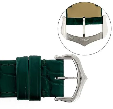 Cartier Tank WSTA0056 33.5mm Stainless steel Green 5